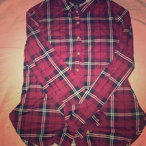 RED POLLY&ESTHER FLANNEL ❤️